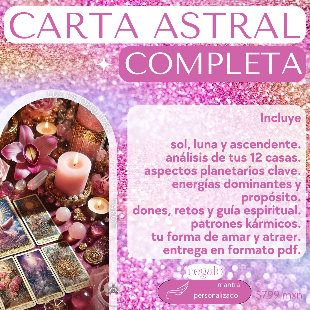 Carta Astral Completa 👁️