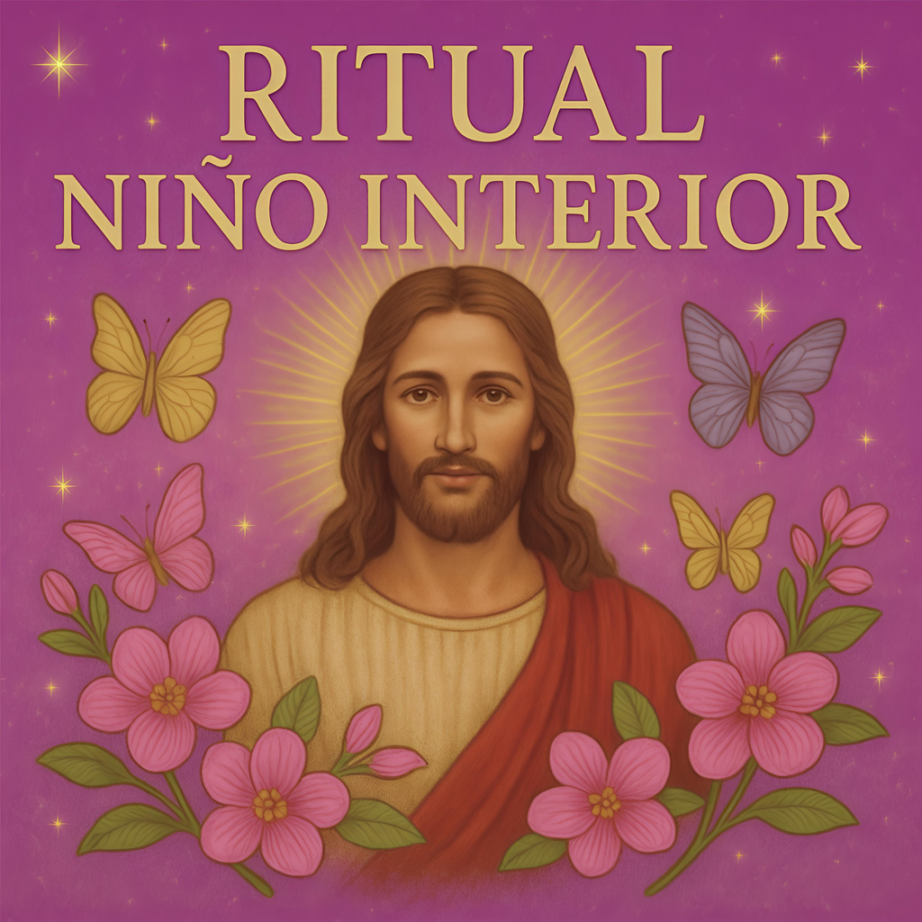 ✨ Ritual Energético: Sanación del Niño Interior y Re-conexión Divina con el Maestro Jesús ✨